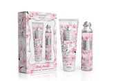FLOWERS SECRET PINK PETALS by emper ( fragrance mist 250ml & moisturising lotion 250ml )