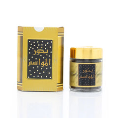 Banafa For Oud 60g Al Mawasim Bakhoor - Luxurious Sandalwood, Musk & Rose Blend for Serene Elegance and Lasting Fragrance