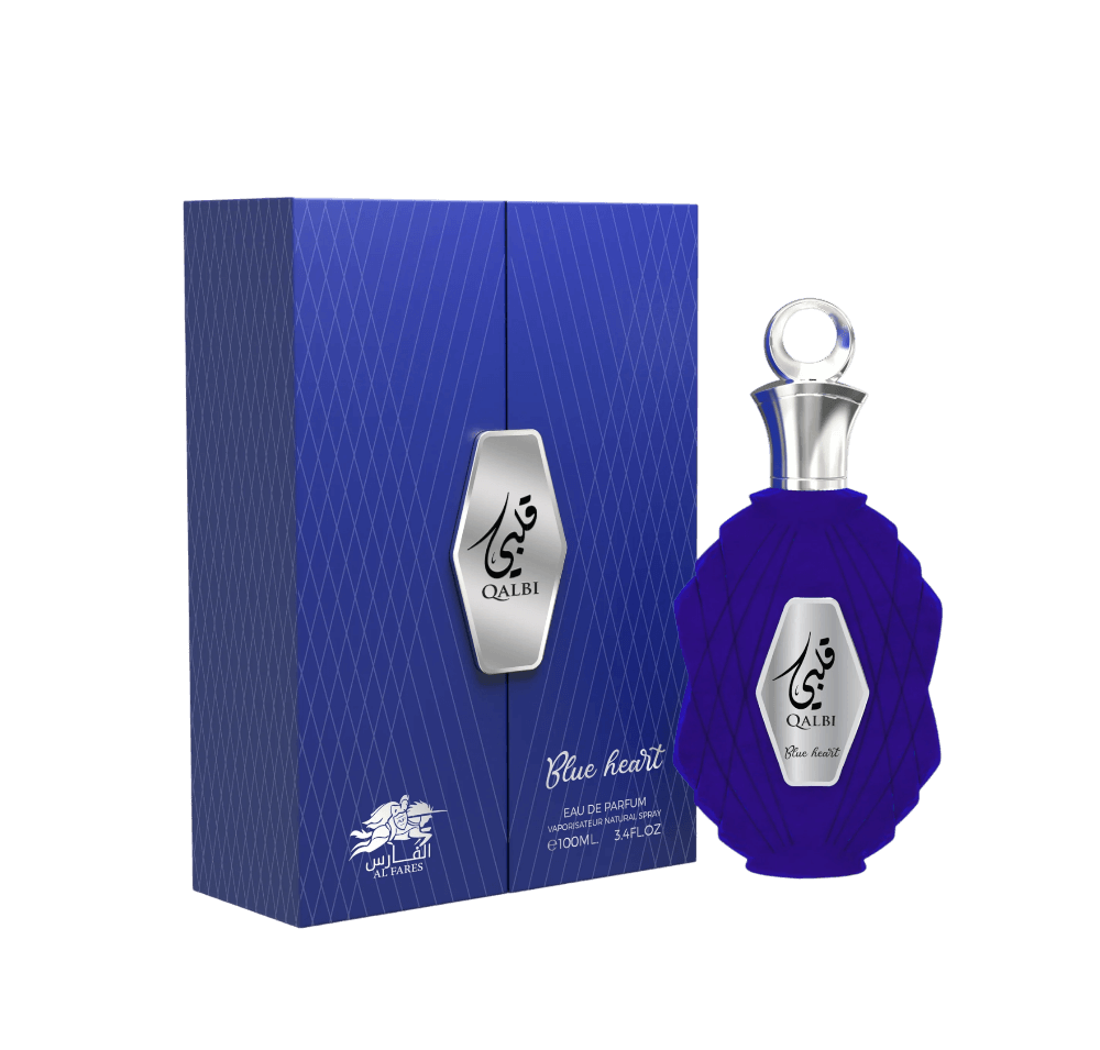 Qalbi Blue Heart perfume edp by Al Fares 100ML