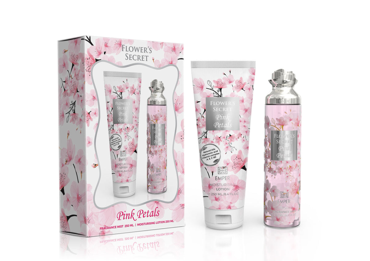 FLOWERS SECRET PINK PETALS