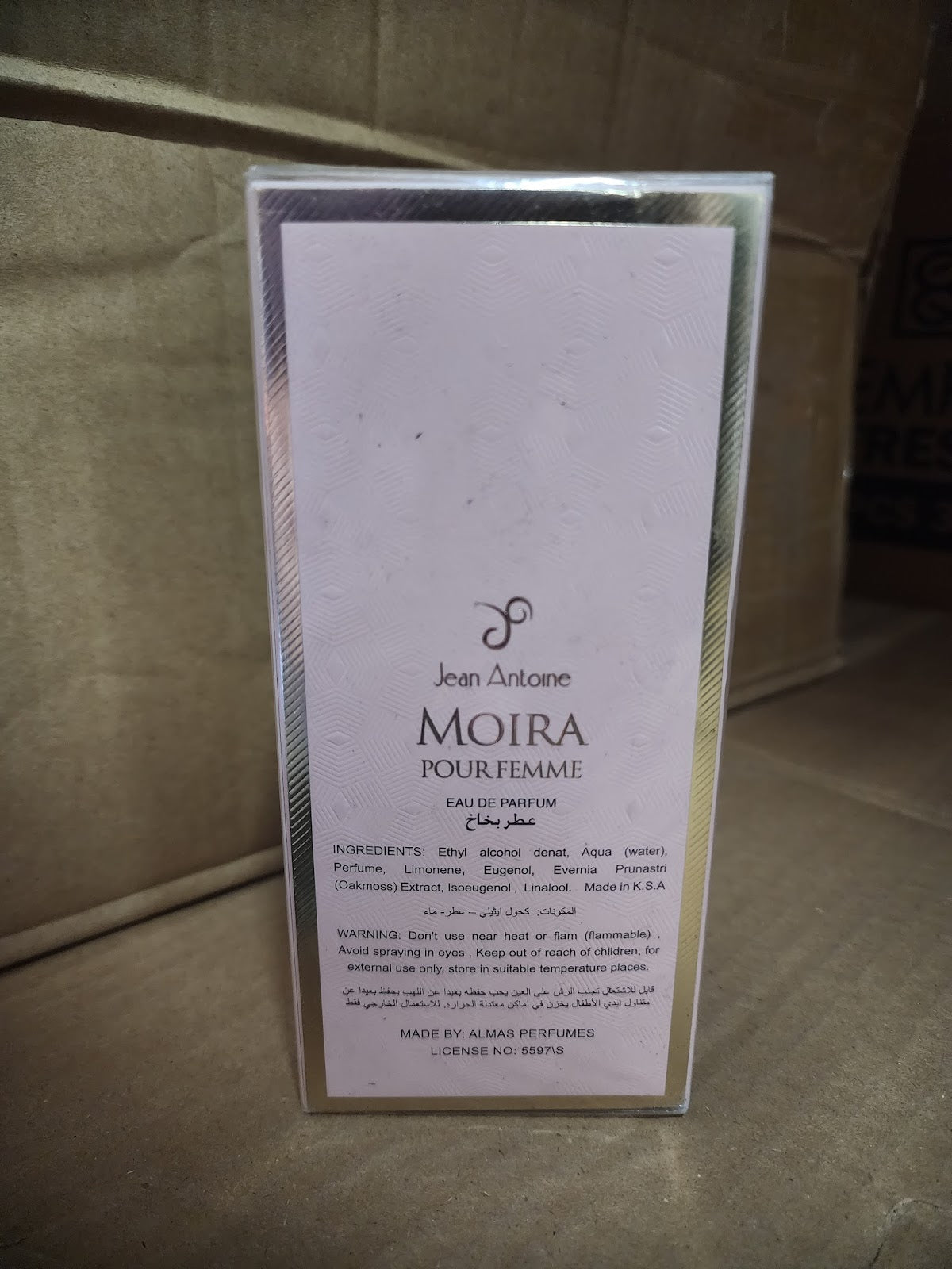 Moira pour femme by Jean antoine edp 100ml