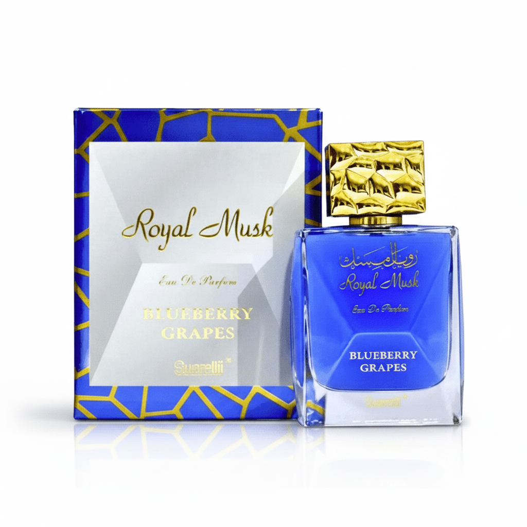 Royal Musk Blueberry Grapes EDP 100ML (3.4 OZ) by SURRATI