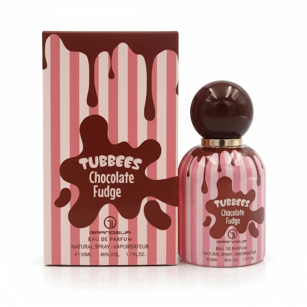 Tubbees Chocolate Fudge Eau De Parfum for Kids 50Ml 1.7Oz by Grandeur