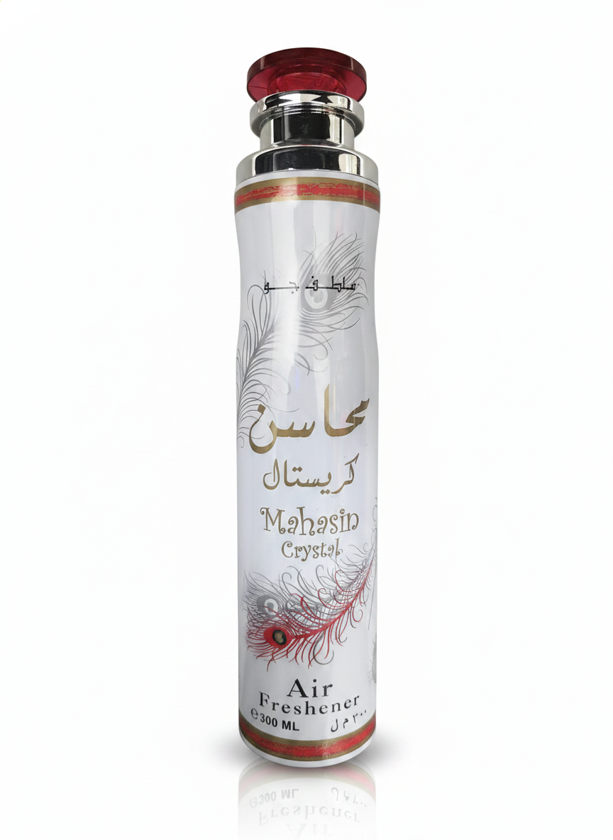 mahasin crystal air freshener by lattafa 300ml