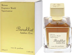 Barakkat Ambre Eve by Fragrance World, 100ML (EDP) for Unisex
