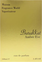 Barakkat Ambre Eve by Fragrance World, 100ML (EDP) for Unisex