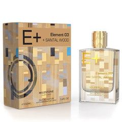 Element 03 Santal Wood EDP Perfume By Milestone Emper 100 MLًں¥‡Niche UAE Fragًں¥‡