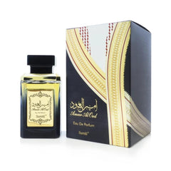 Surrati Perfumes Ameer Al Oud 100ML Unisex Eau de Parfum - Luxurious Oud-Based Fragrance with Floral and Woody Notes, Long-Lasting Elegance