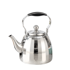 1L/1.5L/2L Silver Thickened Water Kettle with Infuser Stainless Steel Rapid Heating Boiling Water Pot Teapot For Home Tea Kettle