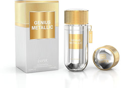 Genius Metallic Eau de Parfum by Emper Perfumes. 3.4 fl oz / 100 ml. For Men.