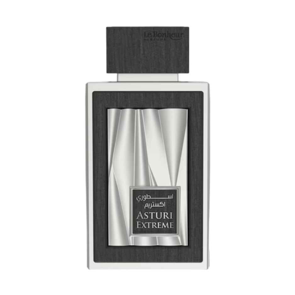 Asturi Extreme Silver Eau de Parfum 100ml by Le Bonheur