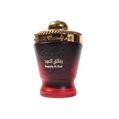 Almas Perfumes 1.76 oz Bakhoor Raqayiq Al.Oud - Authentic Arabian Bakhoor Wood Incense with Long-lasting Aroma - Ideal for Prayer, Ceremony, and Meditation