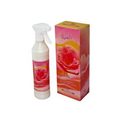 Banafa for Oud Taif Rose House Freshener - 500 ml | Non-Aerosol, Water-Based Spray for Clothes, Curtains, and Room Refreshment