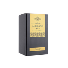 Surrati Amber Oud 30ml Concentrated Perfume Oil - Luxurious Unisex Attar with Amber, Oud, and Floral Notes - Long-lasting Oriental Fragrance