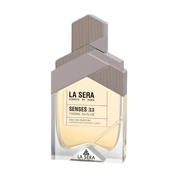 SENSES 33  eau da parfum 100ml for MAN  inspired by Santal 33 Le Labo by la serra