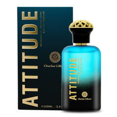 Charles Gilbert Attitude Eau de Parfum 100ml - Long-lasting, Sophisticated & Versatile Fragrance for Timeless Elegance