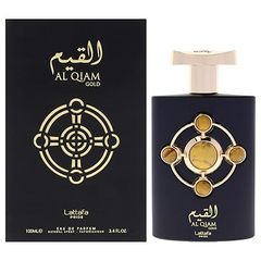 Al Qiam Gold by Lattafa Eau de Parfum 3.4 Ounce