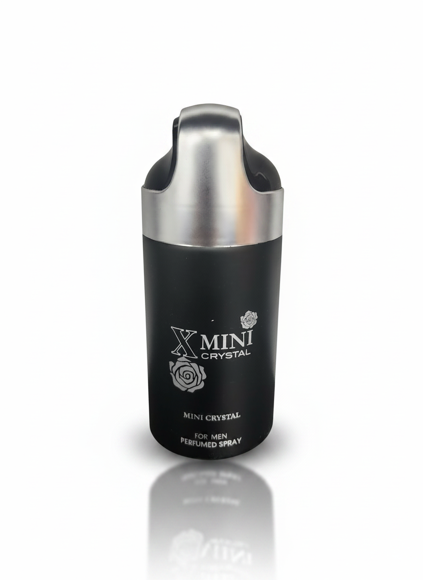 x Mini crystal for men perfumed spray 250 ml