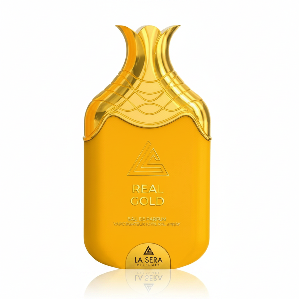 REAL GOLD eau da parfum 100ml for WOMAN inspired by Xerjoff Erba Gold by la serra