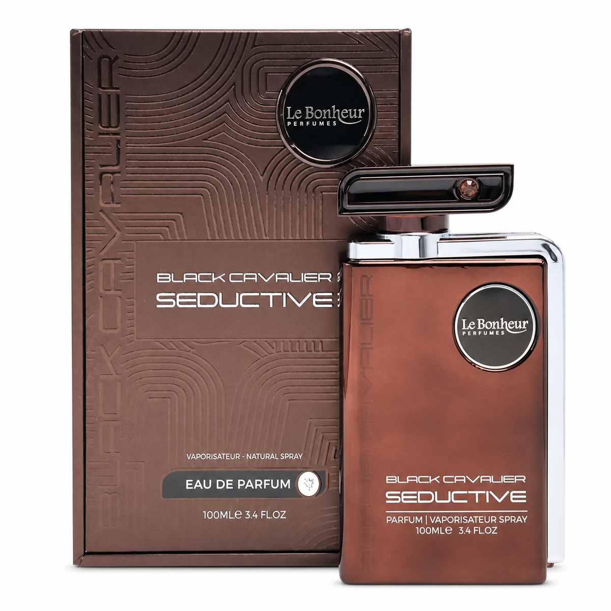 Black Cavalier Seductive Eau de Parfum 100ml by Le Bonheur