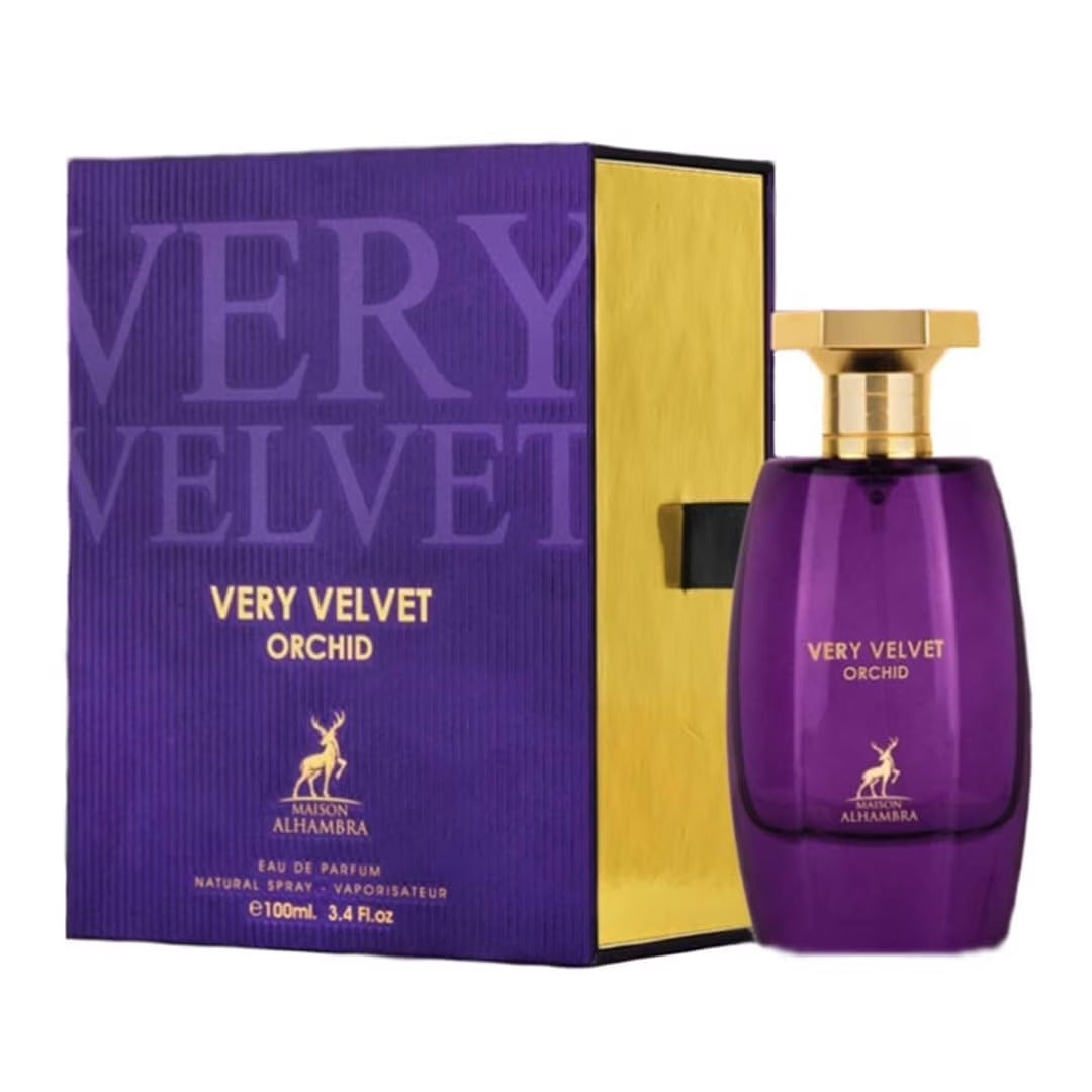 Maison Alhambra Unisex Very Velvet Orchid EDP Spray 3.4 oz Fragrances