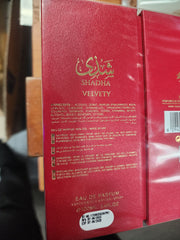 SHADHA VELVETY by al fares 100ml edp
