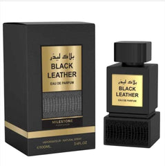 Black Leather unisex perfume by Milestone 100ML