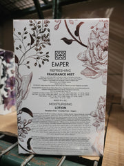 FLOWERS SECRET EDEN NIGHT by emper ( fragrance mist 250ml & moisturising lotion 250ml )