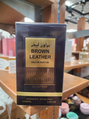 Brown Leather by milestone perfumes edp 100ML