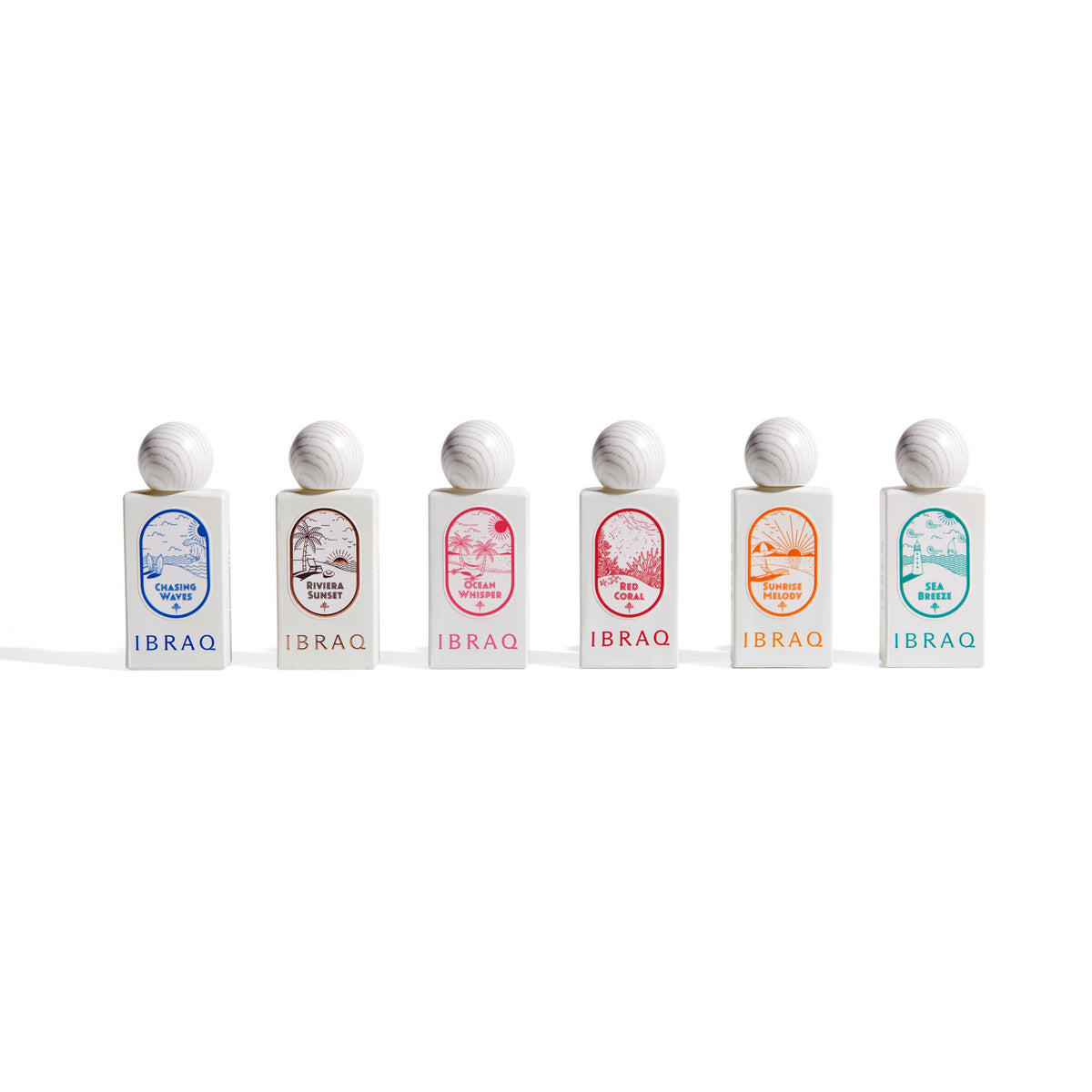 Summer Collection 6 in 1 10 ML/ Each by IBRAQ