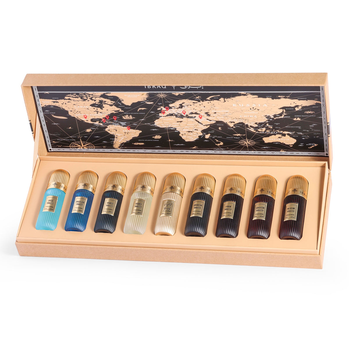 Tobacco Mini Collection 9 in 1 20 ML Each by IBRAQ
